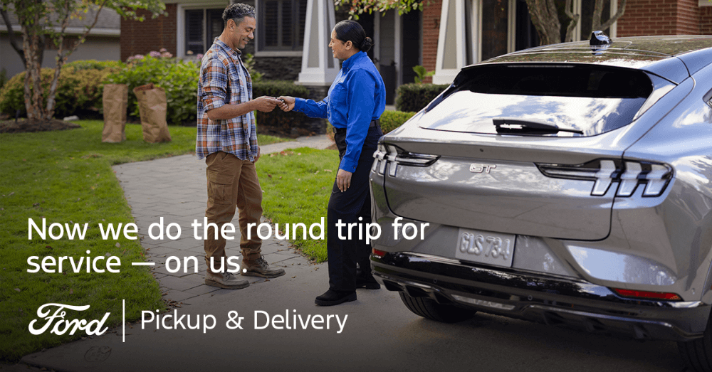 ford service pickup delivery